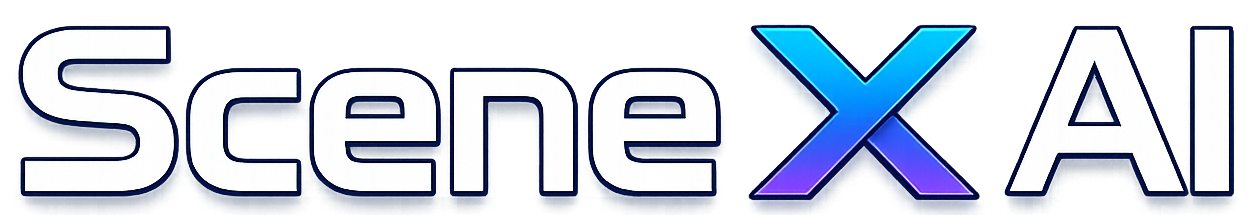 SceneX AI logo