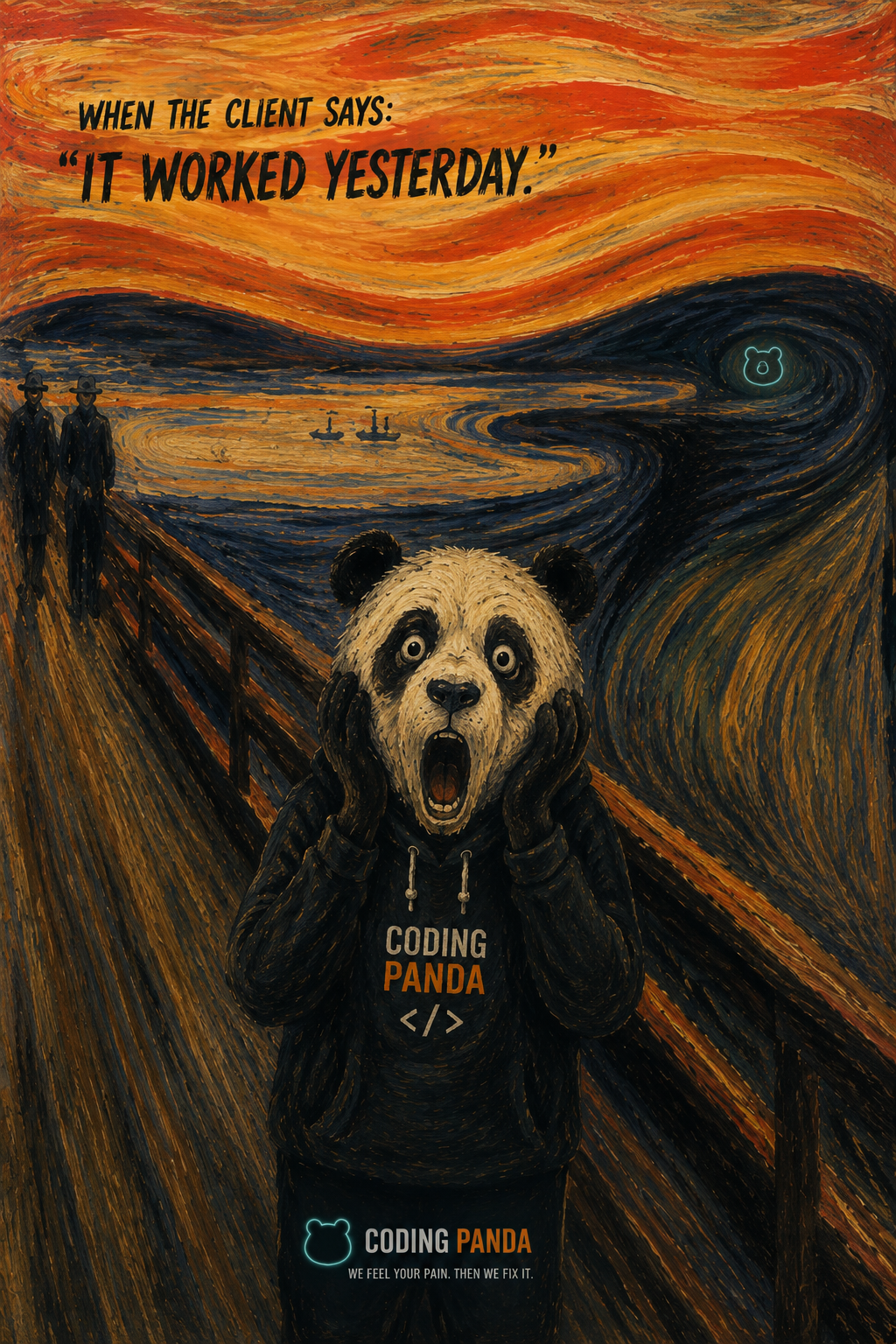 The Production Incident campaign painting
