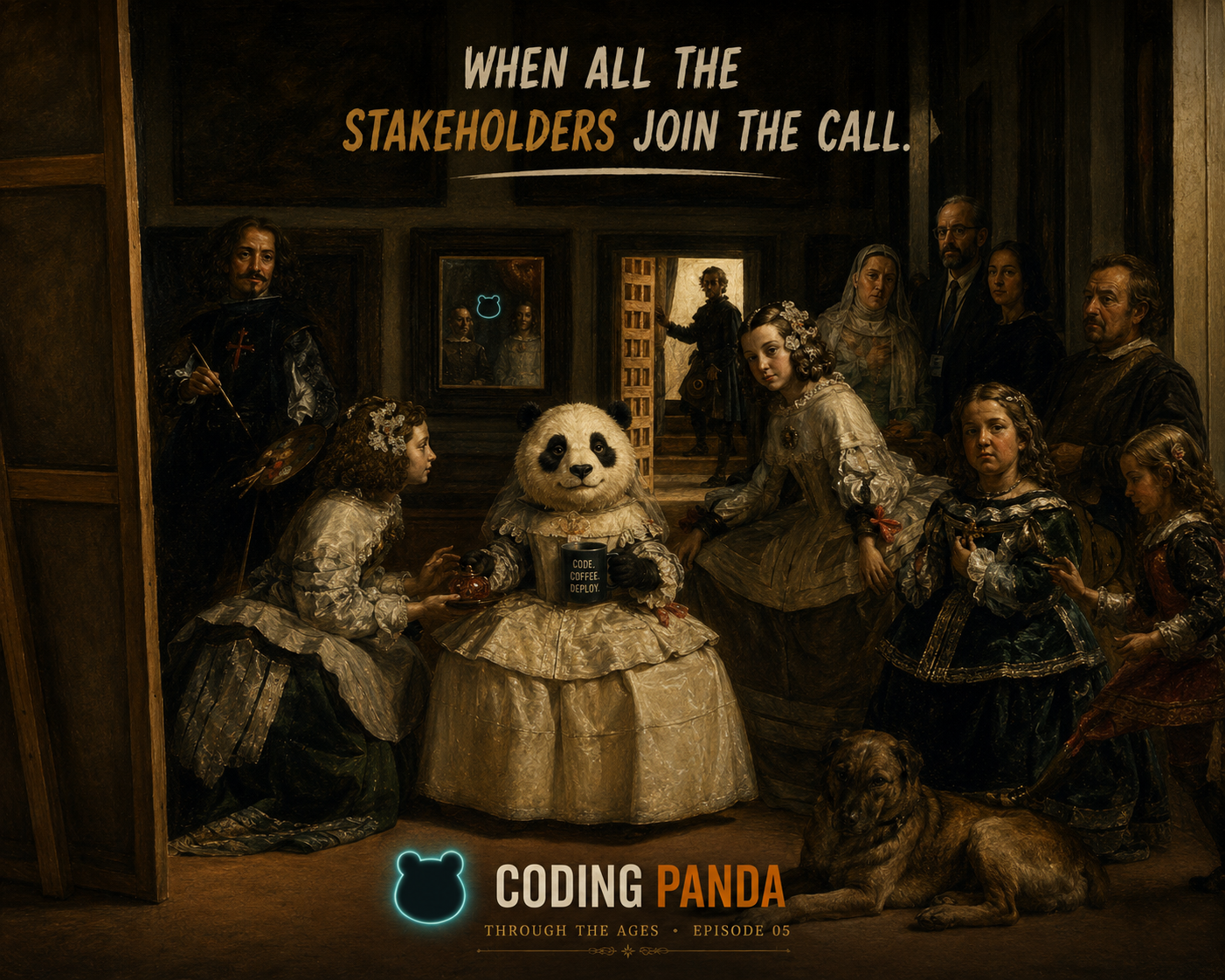 The Stakeholder Court campaign painting